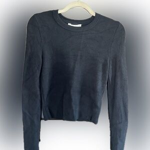 Abercrombie & Fitch Women's Black Crewneck Sweater